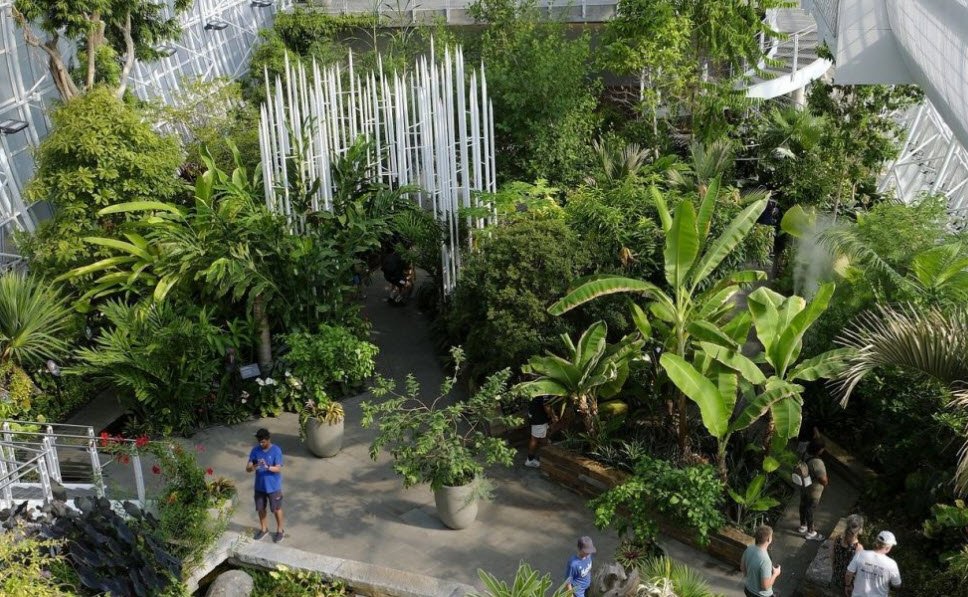 Myriad Botanical Gardens, Oklahoma, USA